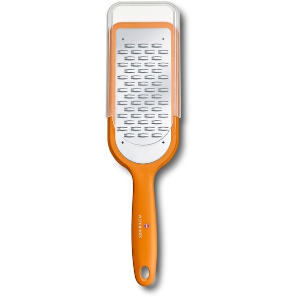 2024 Victorinox Kitchen Grater, Medium - Orange Packaged